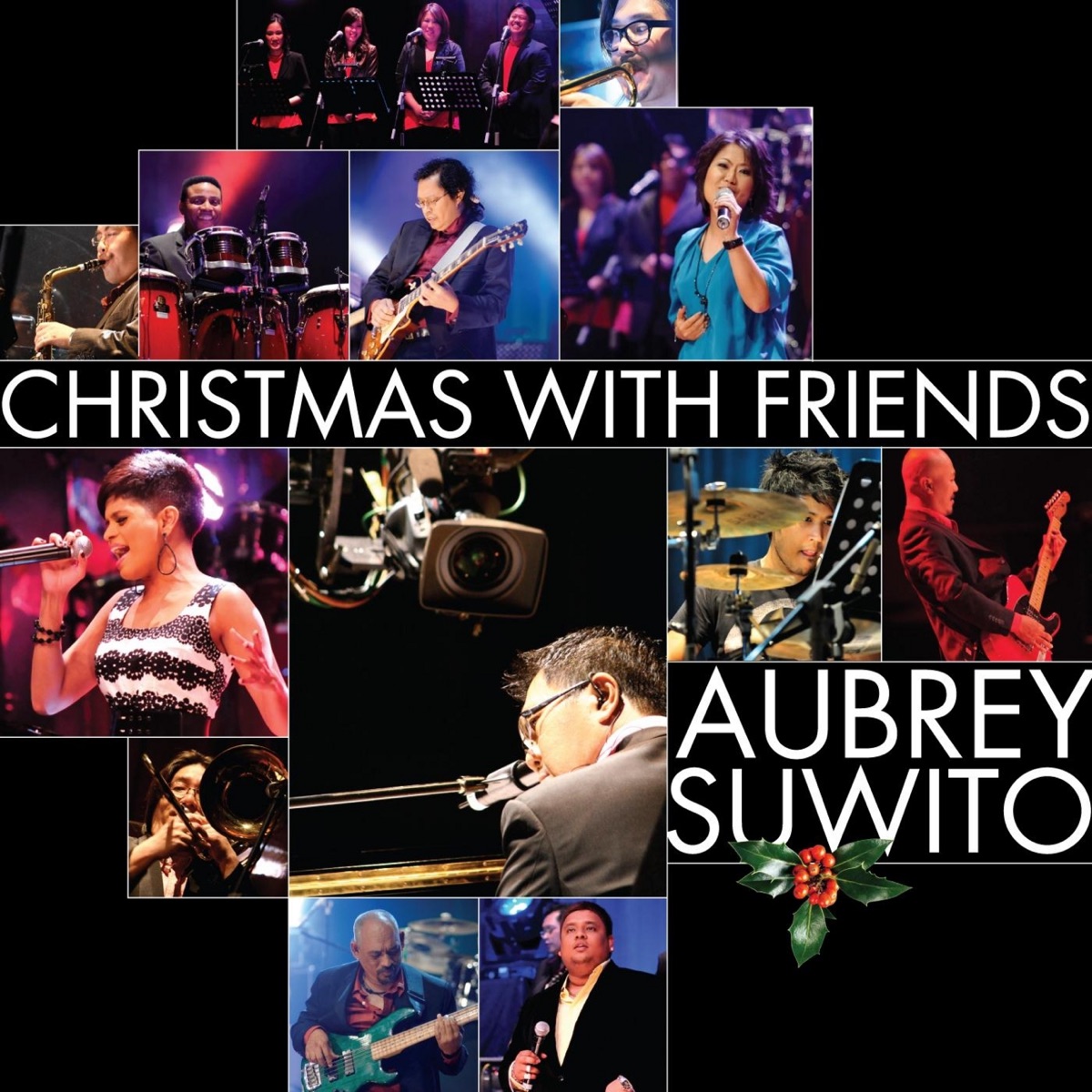 Christmas With Friends by Aubrey Suwito album cover