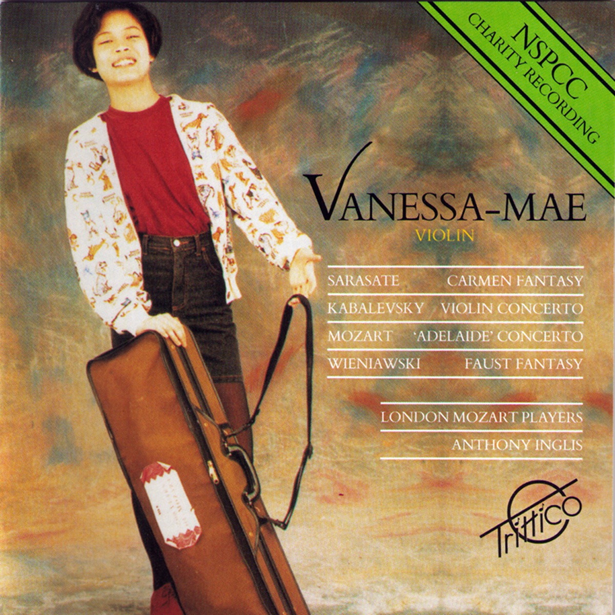 Mozart, Sarasate, Kabalevsky & Wieniawski: Selected Works for Violin by Vanessa-Mae, Anthony Inglis & London Mozart Players album cover