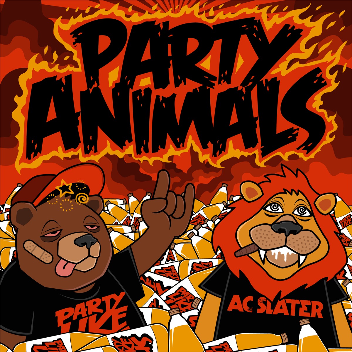 Party Animals - EP by AC Slater album cover