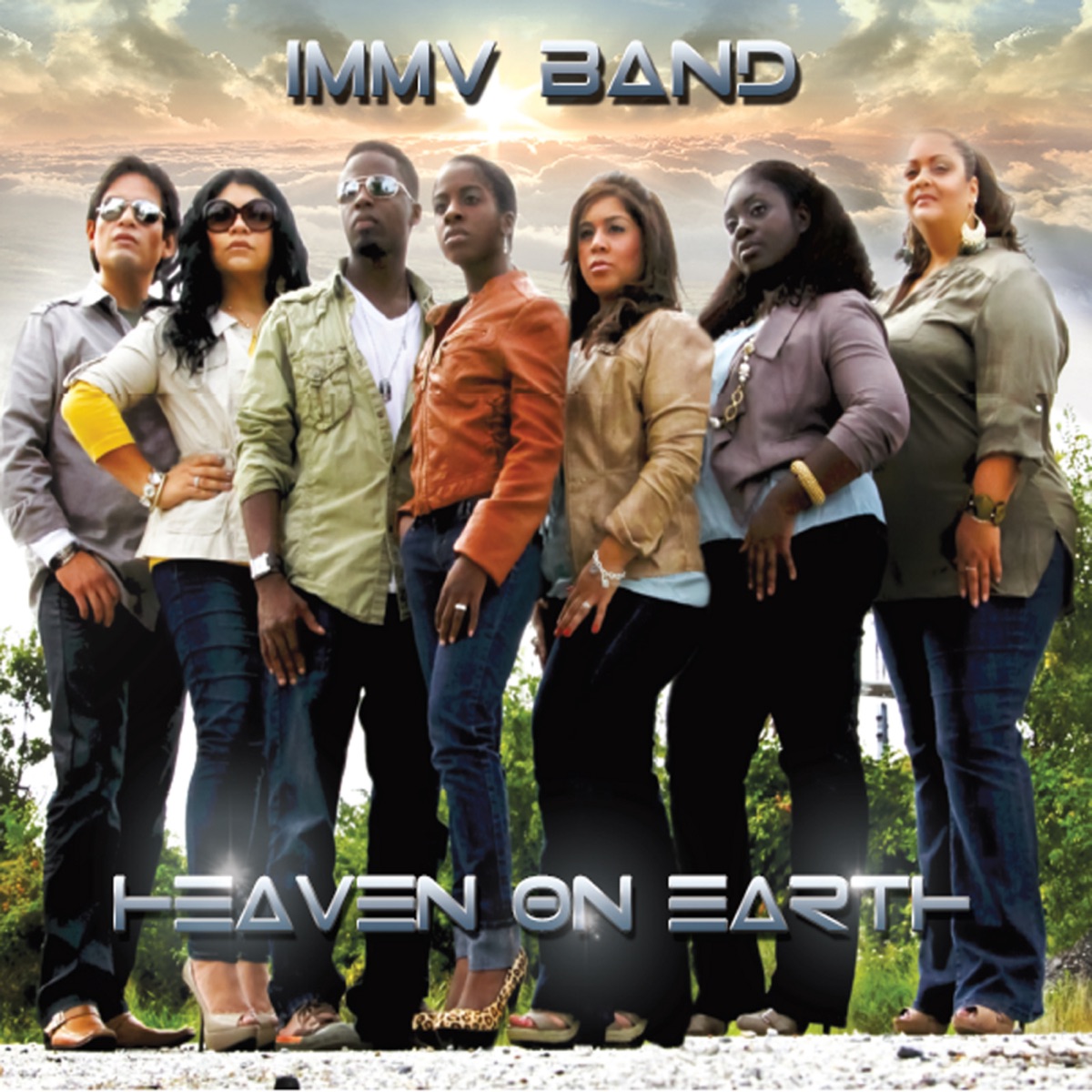 Heaven on Earth by IMMV Band album cover
