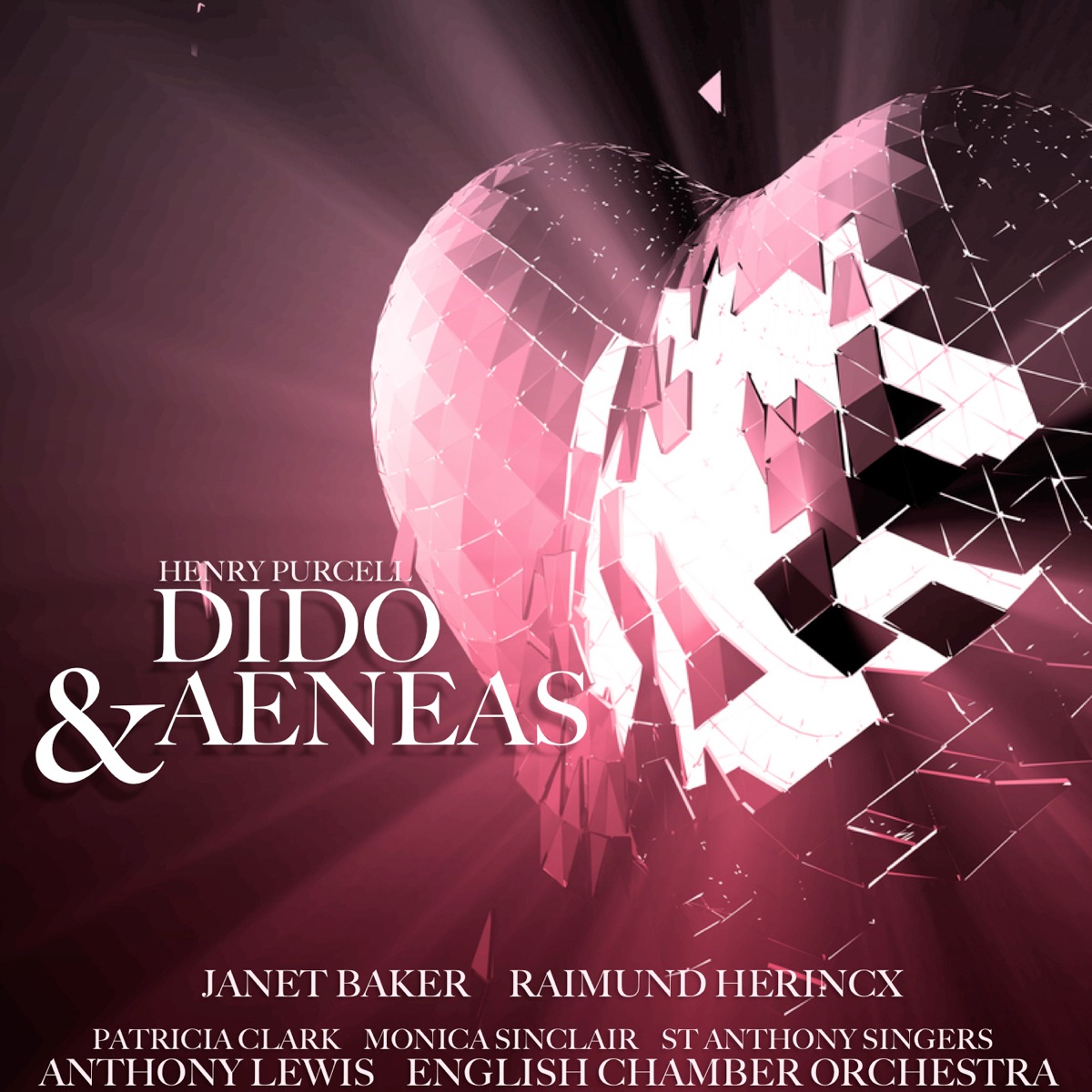 Purcell: Dido and Aeneas by English Chamber Orchestra, St. Anthony Singers, Anthony Lewis, Dame Janet Baker, Raimund Herincx & Patricia Clark album cover