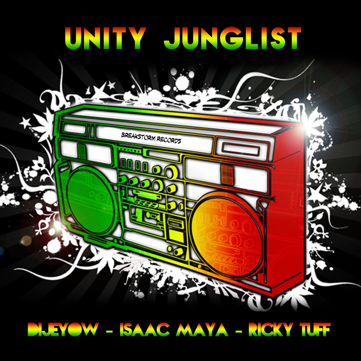 Unity Junglist - Single by Dijeyow, Isaac Maya & Ricky Tuff album cover