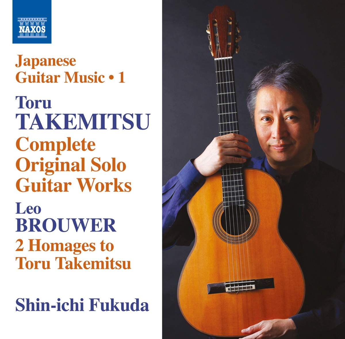 Takemitsu: Complete Original Solo Guitar Works by Shin-ichi Fukuda album cover