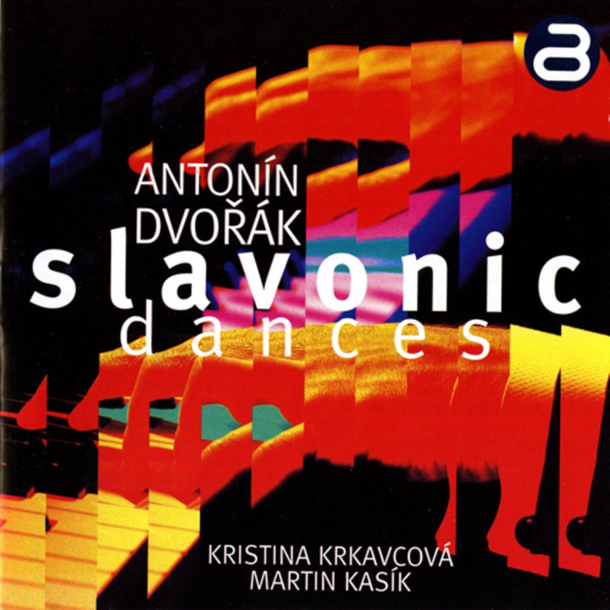 Dvorak: Slavonic Dances by Kristina Krkavcova & Martin Kasik album cover