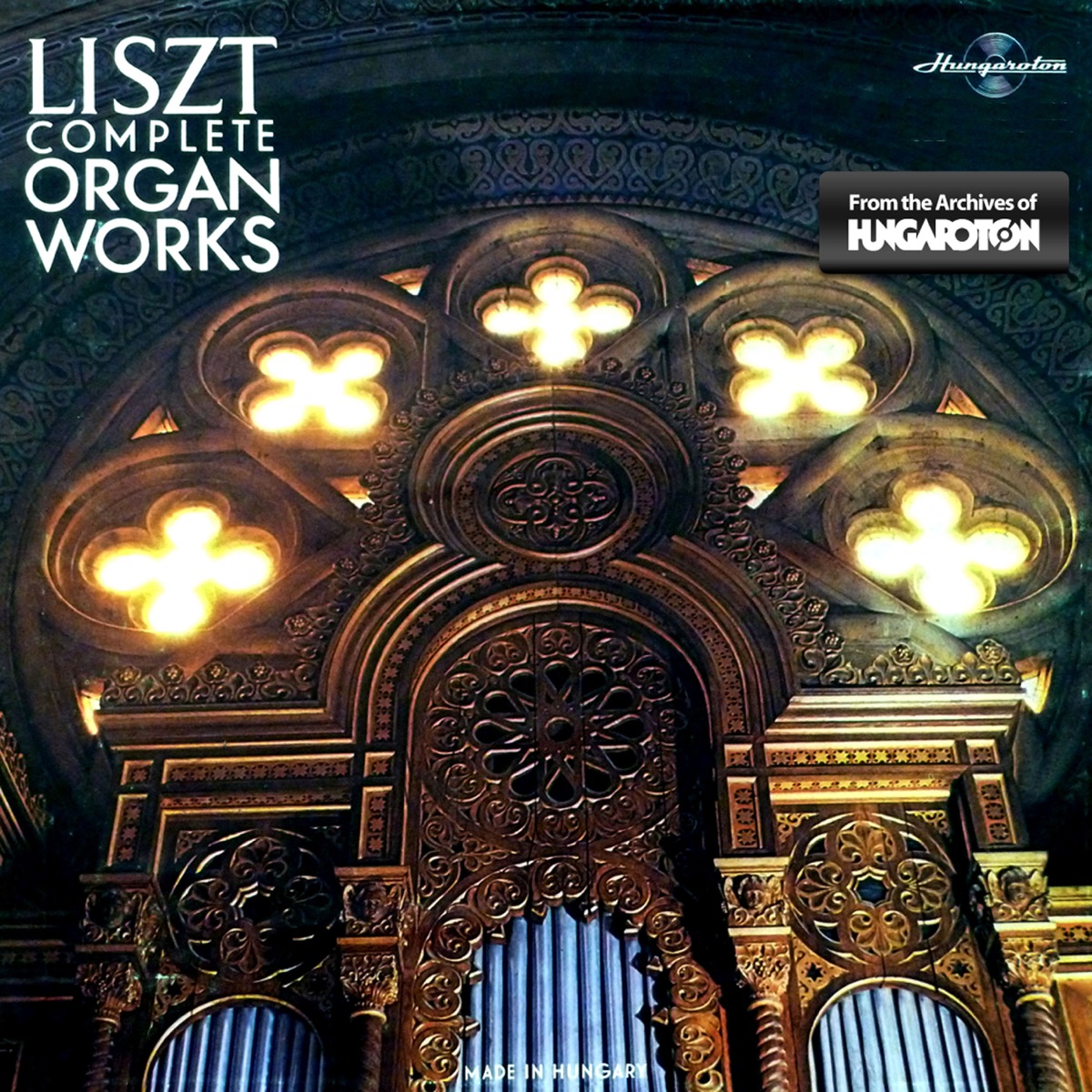 Liszt: Complete Organ Works 4/5 (Hungaroton Classics) by Endre Kovács album cover