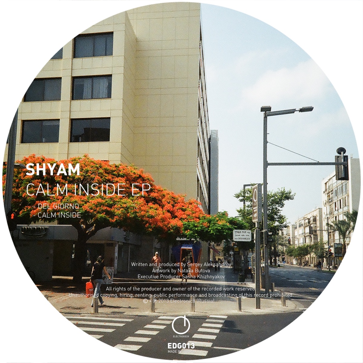 Calm Inside - Single by Shyam album cover