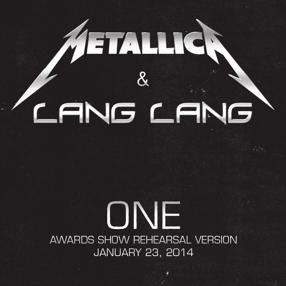 One (Awards Show Rehearsal Version) - Single by Metallica & Lang Lang album cover