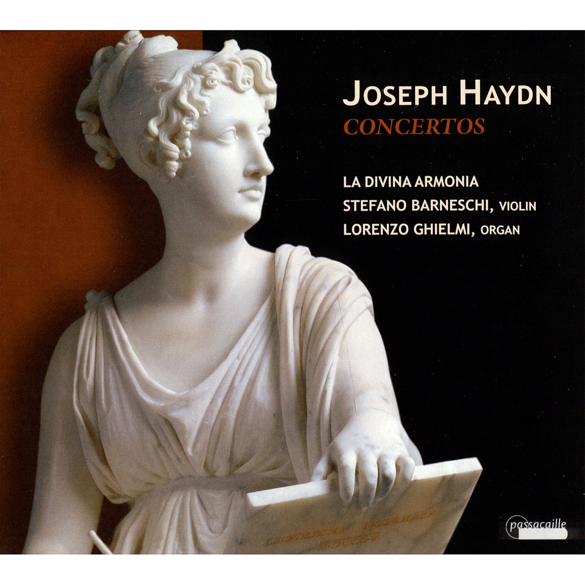 Joseph Haydn: Concertos for organ and violin by La Divina Armonia, Stefano Barneschi & Lorenzo Ghielmi album cover