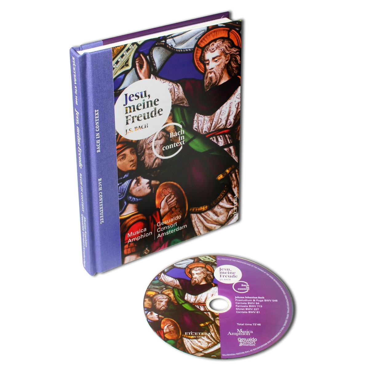 Bach: Jesu, Meine Freude by Musica Amphion, Gesualdo Consort Amsterdam, Rémy Baudet, Pieter-Jan Belder, Albert Brüggen, Charles Daniels, Frank de Bruine, Marnix de Cat, Amaryllis Dieltiens, Gawain Glenton, Nele Gramss, Harry van der Kamp, Kees Koelmans, Franc Polman, Susanne Regel, Staas Swierstra, Joost Swinkels, Charles Toet, Marinette Troost, Margaret Urquhart, Vincent van Laar, Klaas van Slageren & Sayuri Yamagata album cover
