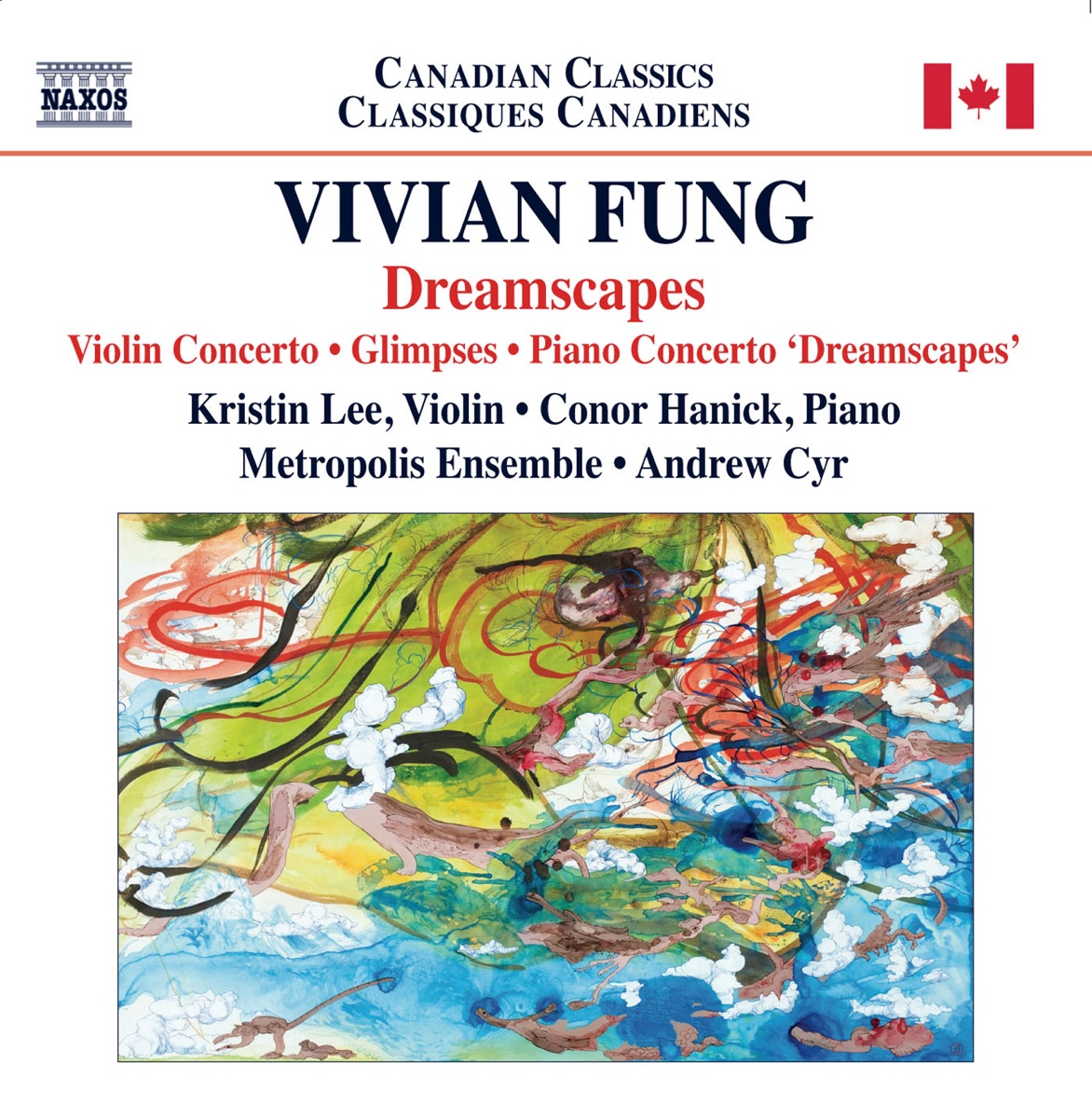 Vivian Fung: Dreamscapes by Kristin Lee, Andrew Cyr, Metropolis Ensemble & Conor Hanick album cover