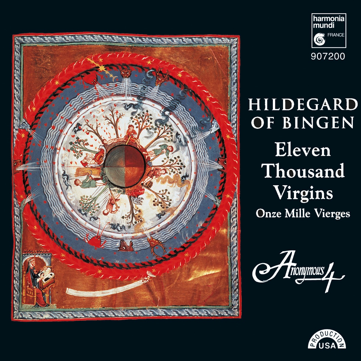 Hildegard von Bingen: 11,000 Virgins - Chants for the Feast of St. Ursula by Anonymous 4 album cover