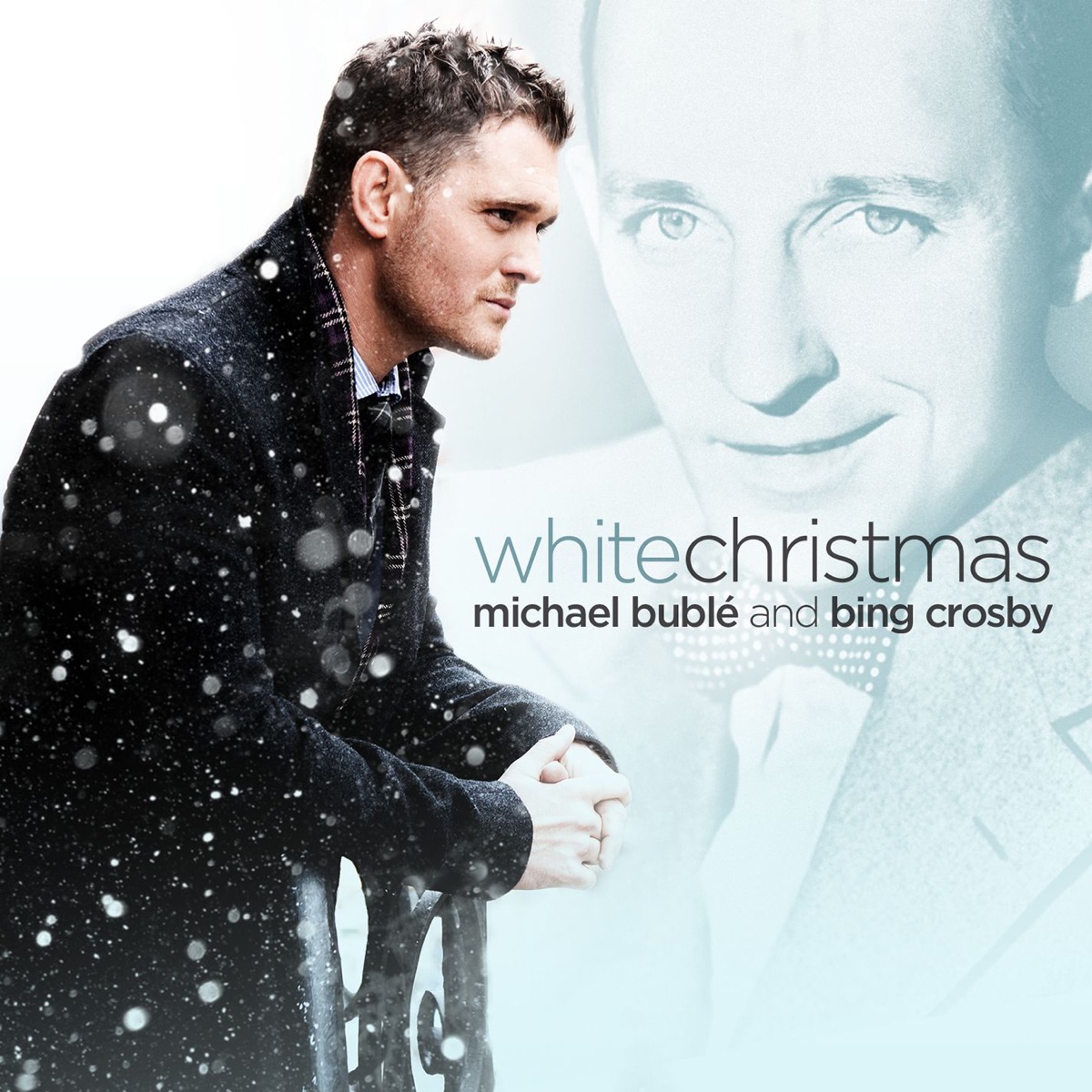 White Christmas - Single by Michael Bublé & Bing Crosby album cover