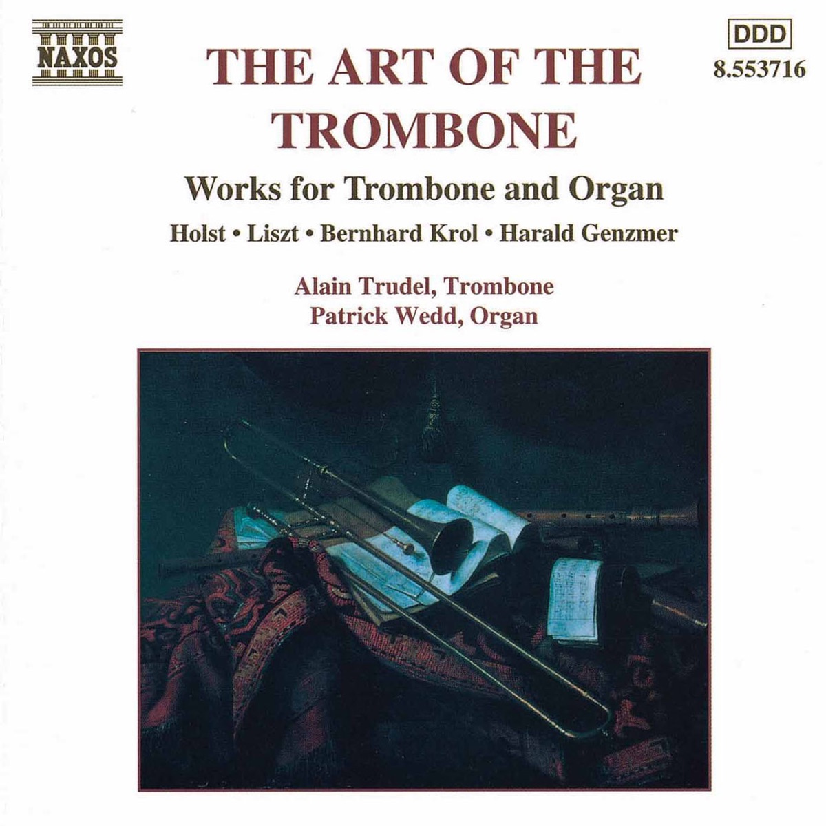 The Art of the Trombone by Patrick Wedd & Alain Trudel album cover