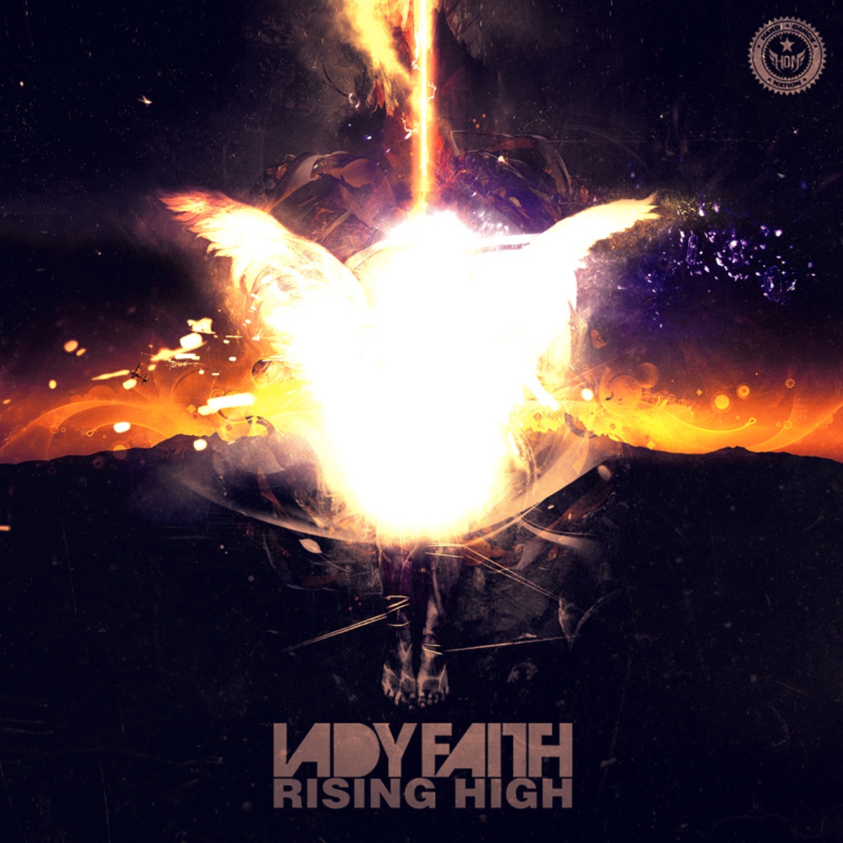 Rising High - Single by Lady Faith album cover