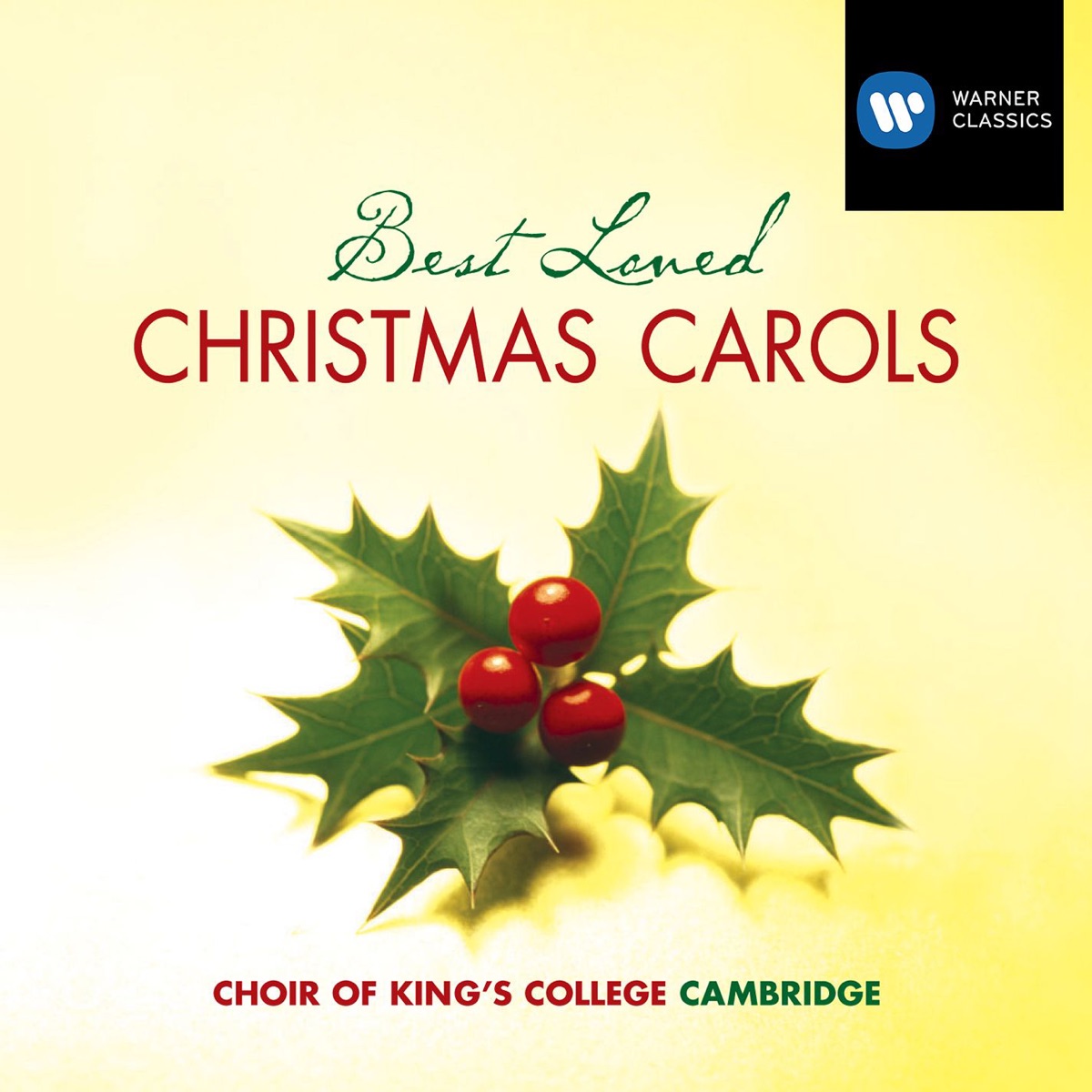 Best Loved Christmas Carols by The Choir of King's College, Cambridge album cover