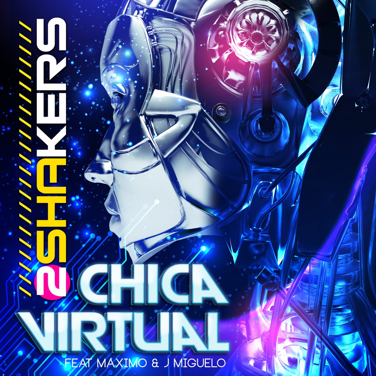 Chica Virtual (feat. Maximo & J Miguelo) - Single by 2SHAKERS album cover