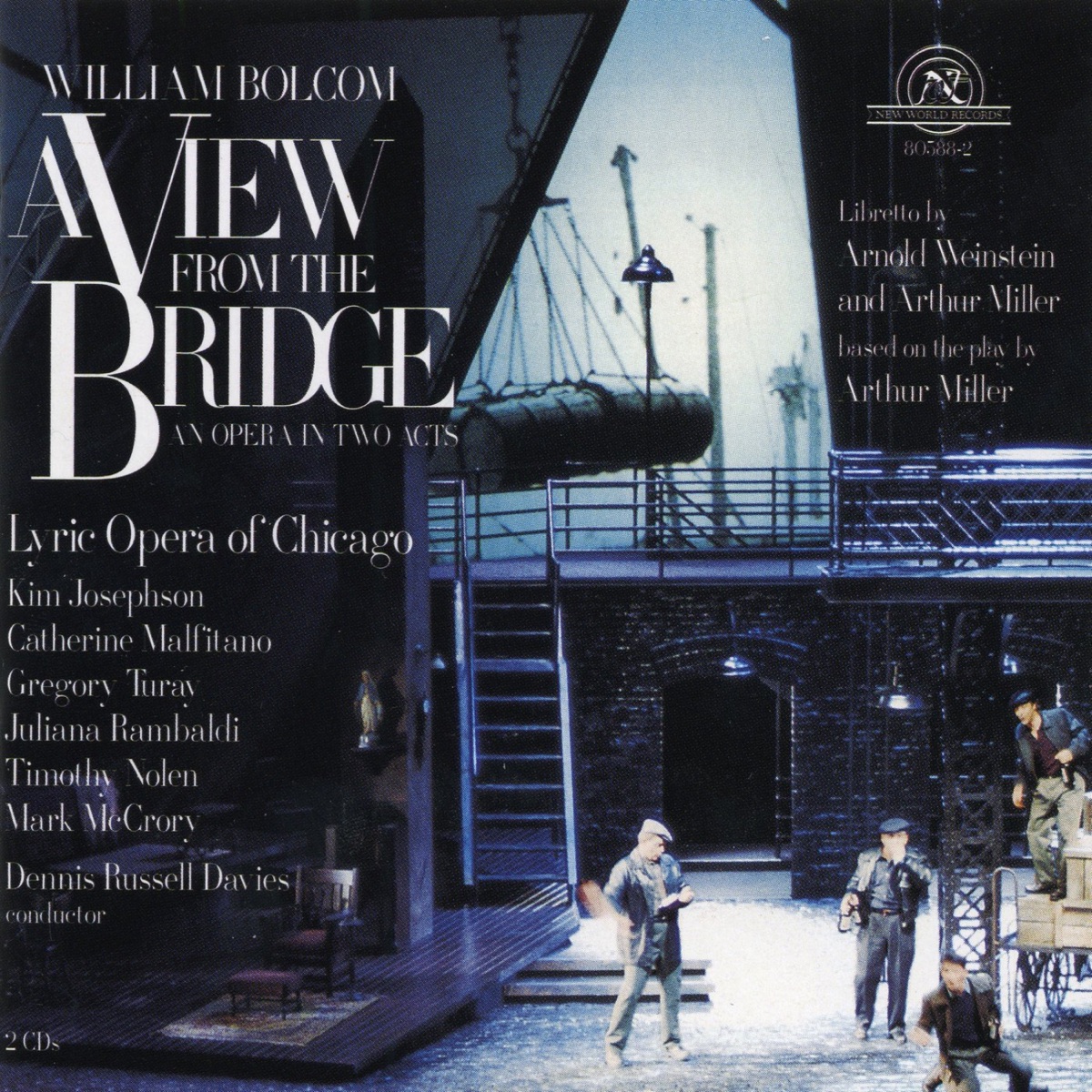 A View From The Bridge by Lyric Opera of Chicago album cover
