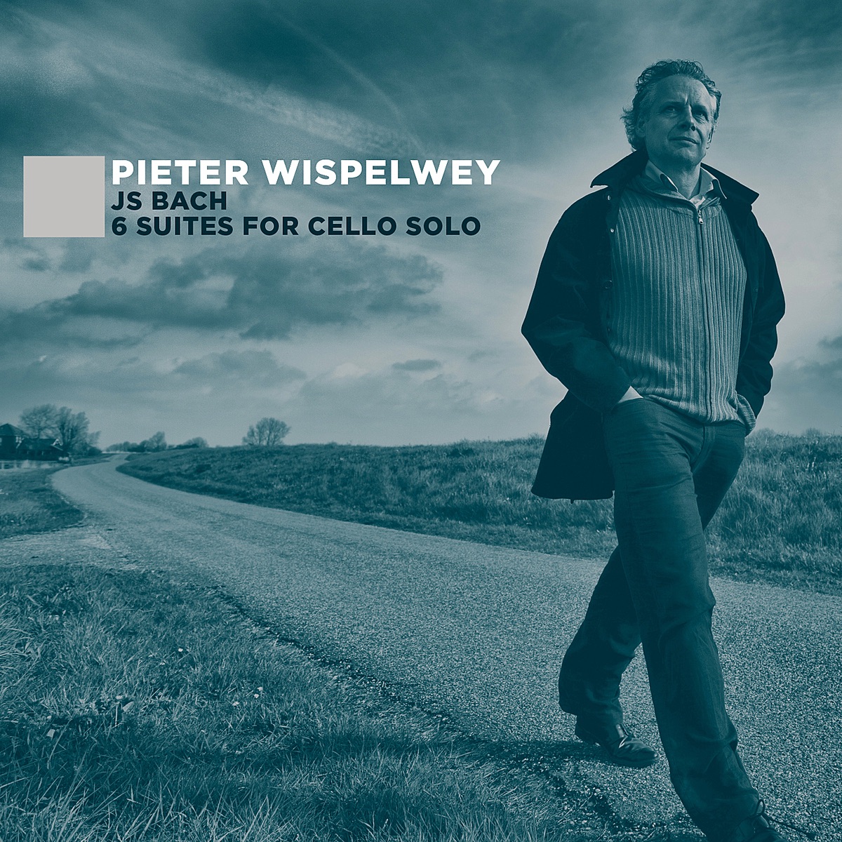 Bach: 6 Suites for Cello Solo by Pieter Wispelwey album cover
