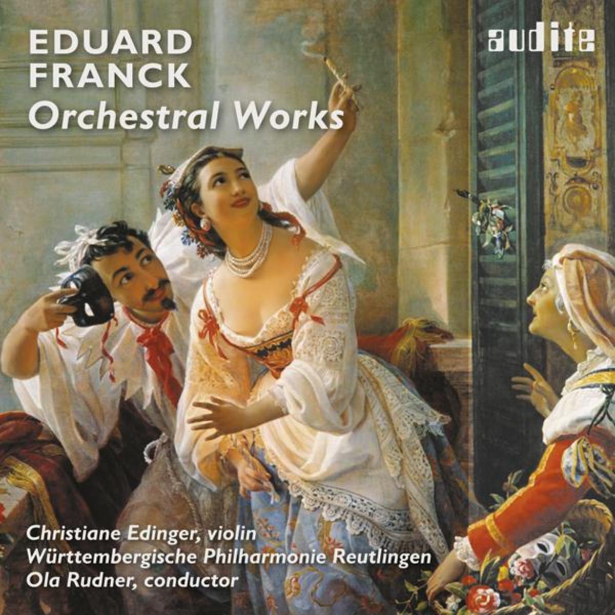 Eduard Franck: Orchestral Works by Christiane Edinger, Württembergische Philharmonie Reutlingen & Ola Rudner album cover