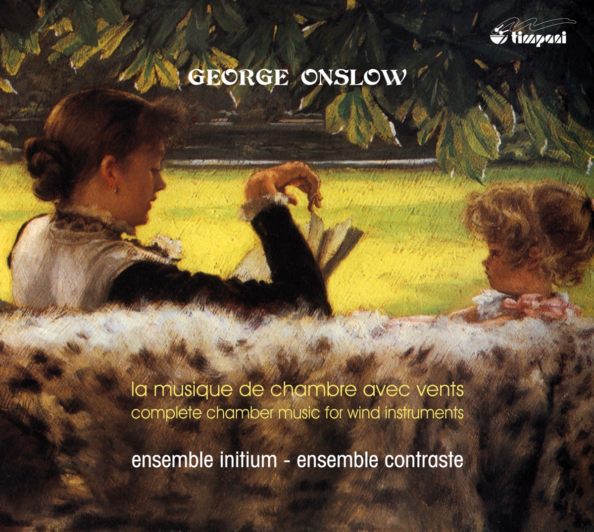 Onslow: Sextet No. 1 - Septet in B-Flat Major - Nonet in A Major, Op. 77 - Wind Quintet in F Major, Op. 81 by Ensemble Initium & Ensemble Contraste album cover