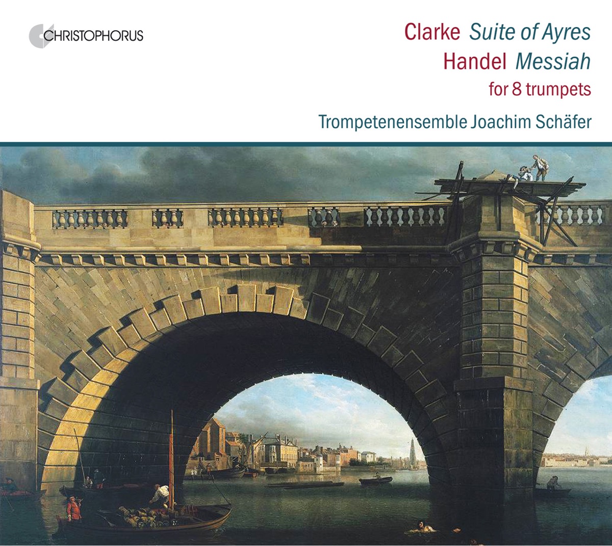 Suites of Aires, Messiah by Joachim Schafer Trumpet Ensemble album cover