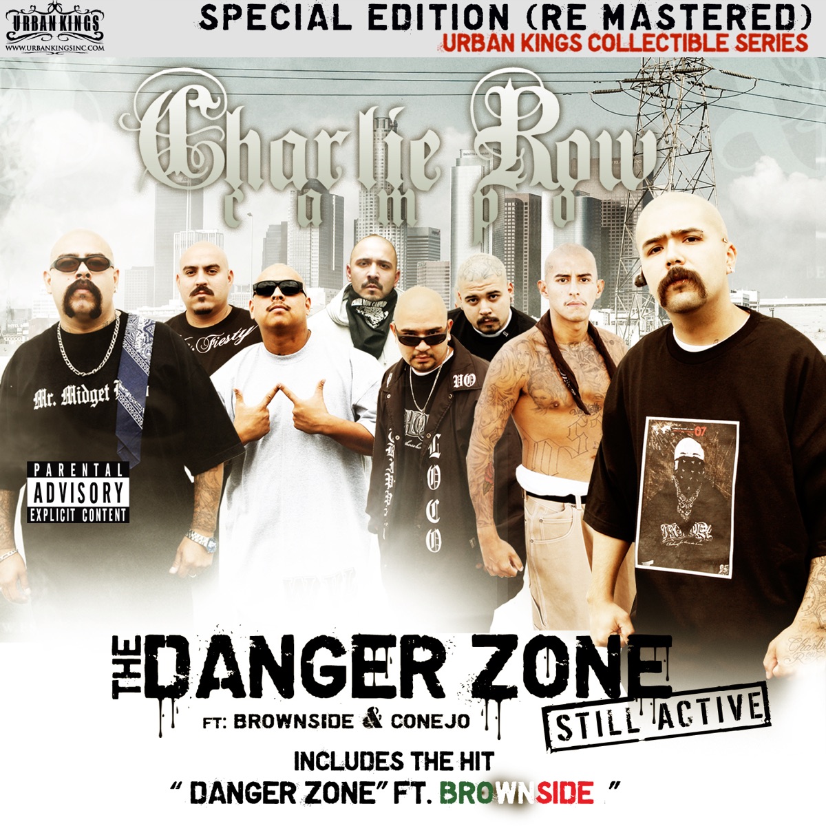 Danger Zone (feat. Brownside & Conejo) [Bonus Track Version] by Charlie Row Campo album cover