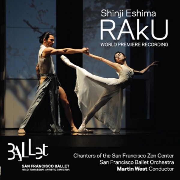 Shinji Eshima: Raku by San Francisco Ballet Orchestra & Martin West album cover