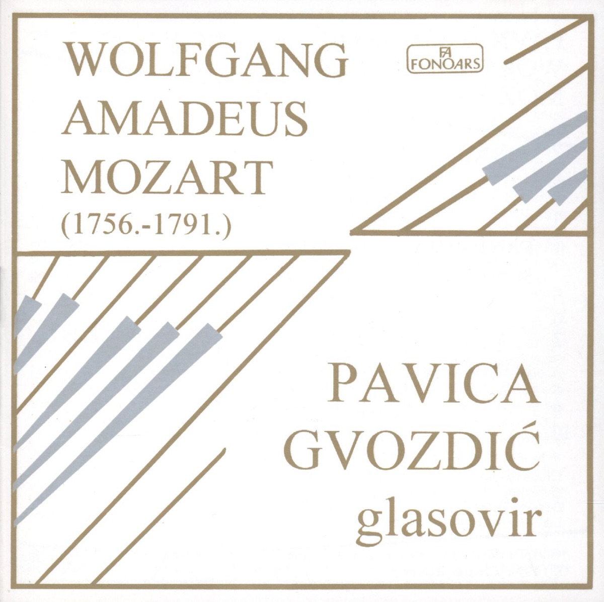 Pavica Gvozdić, glasovir by Pavica Gvozdić album cover