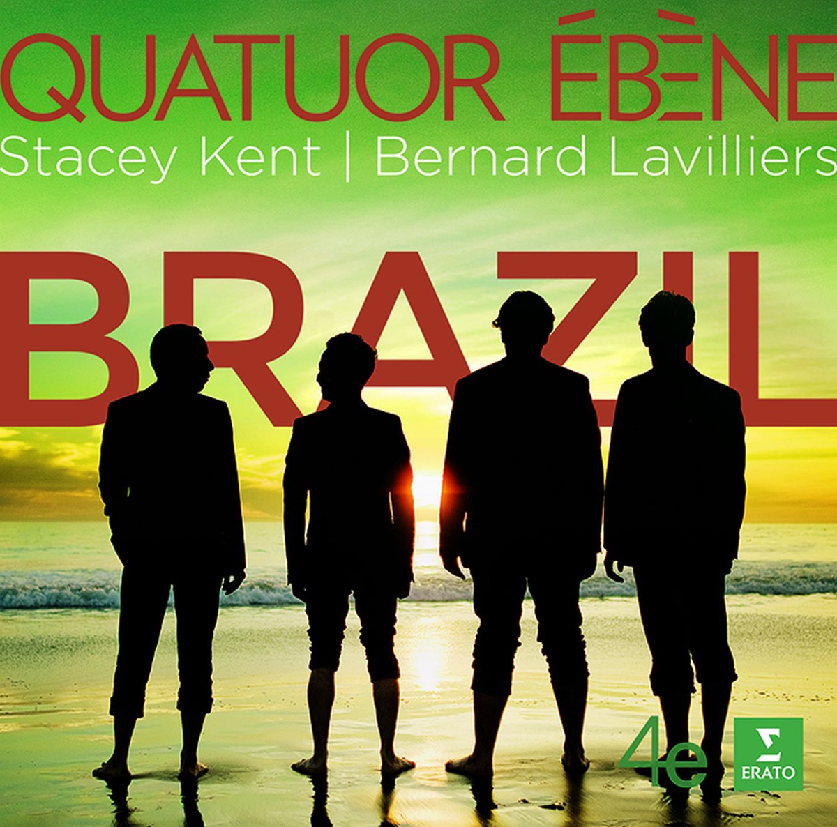 Brazil by Quatuor Ébène album cover