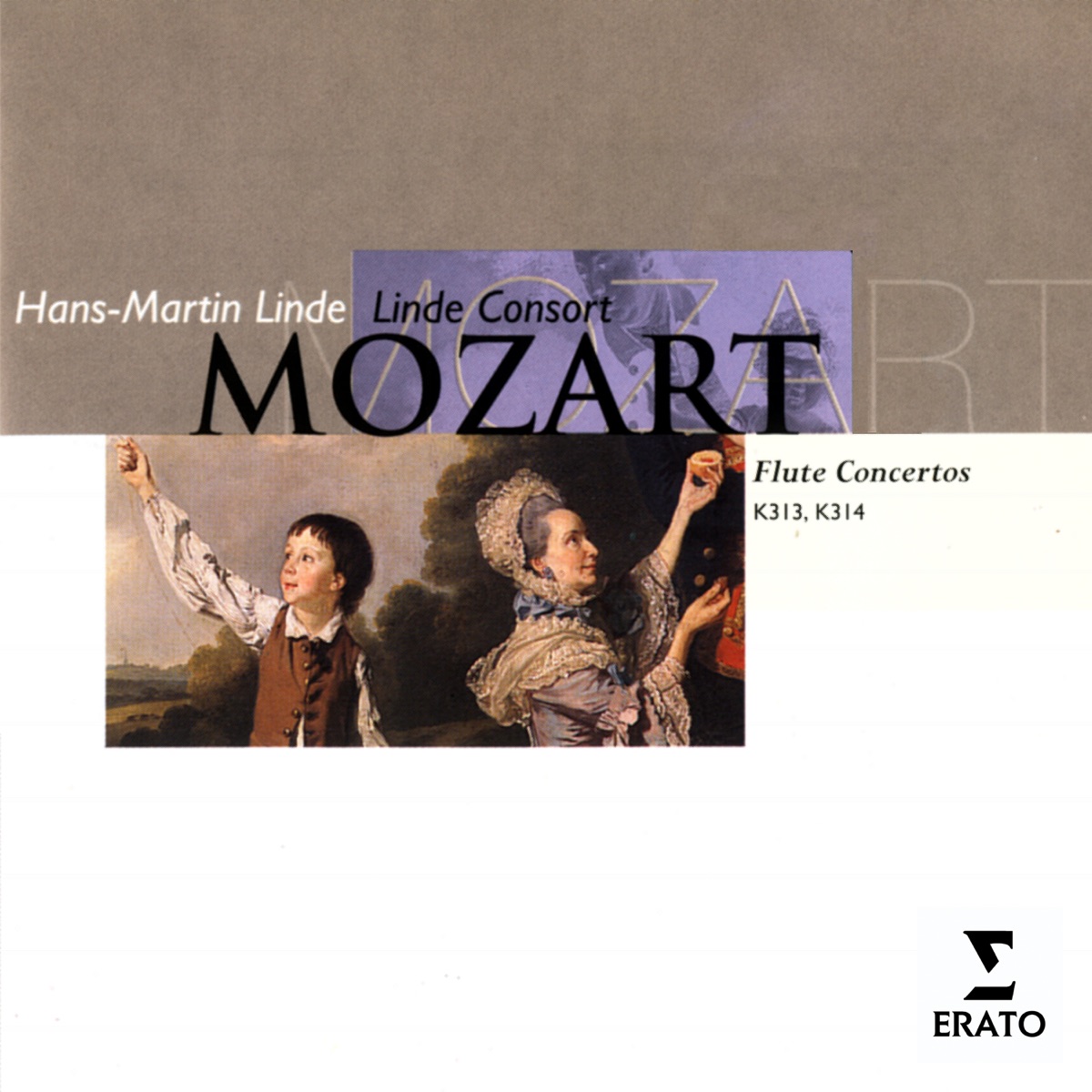 Mozart: Flute Concertos, K. 313, 314 & Andante, K. 315 by Hans-Martin Linde & Linde Consort album cover