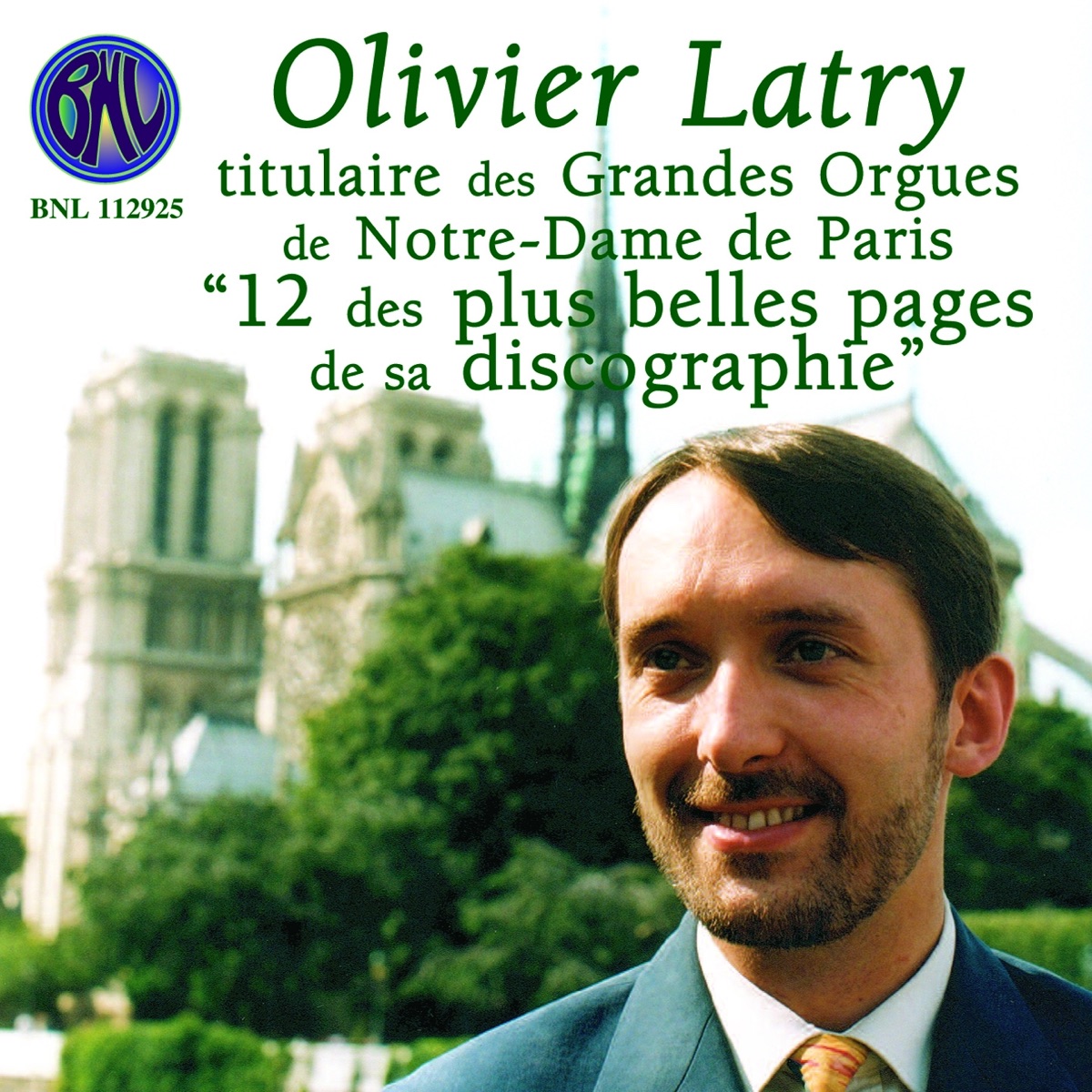 Les douze plus belles pages by Olivier Latry album cover