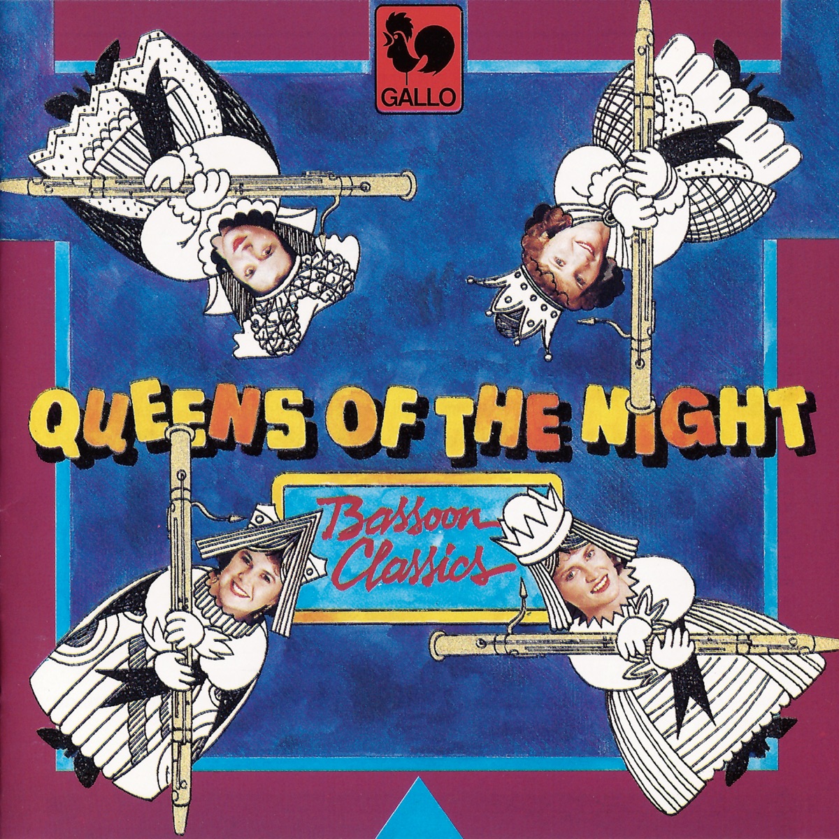 Queens of the Night: Bassoon Classics by Kim Walker album cover