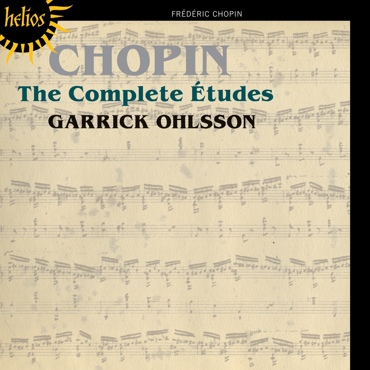 Chopin: The Complete Études by Garrick Ohlsson album cover