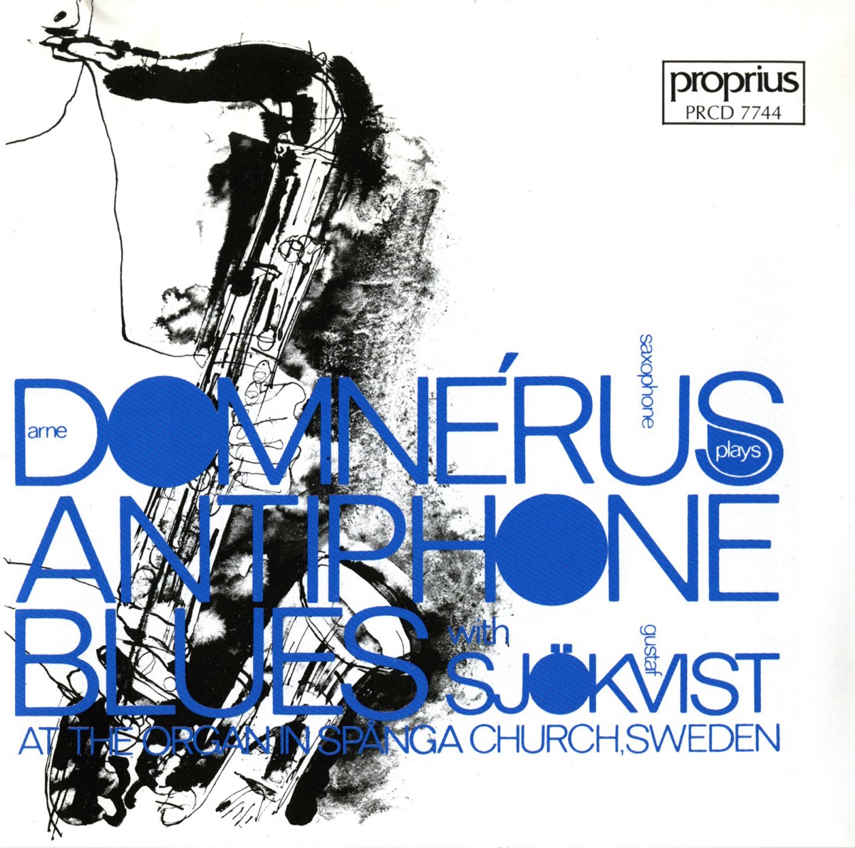 Antiphone Blues by Arne Domnérus & Gustaf Sjökvist album cover