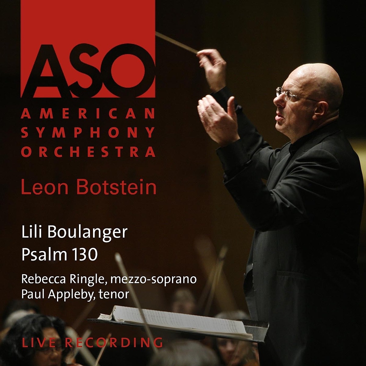 Boulanger: Psalm 130 "Du fond de l'abime" - EP by American Symphony Orchestra, Leon Botstein, Rebecca Ringle & Paul Appleby album cover