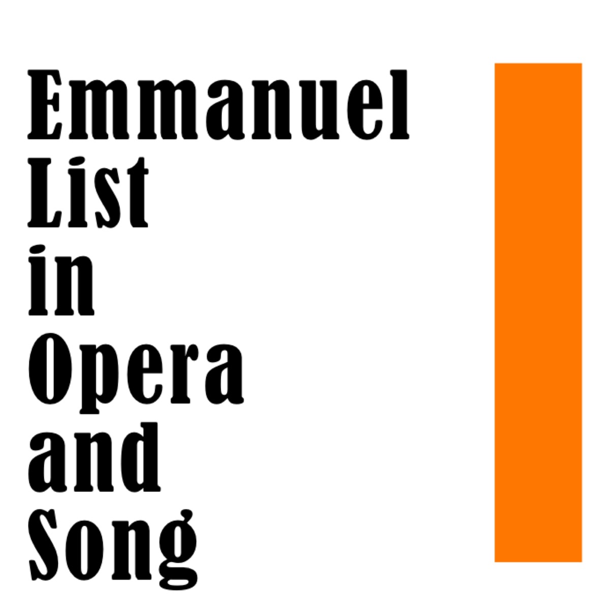 Emmanuel List in Opera and Song by Emmanuel List, Austrian Symphony Orchestra & Wilhelm Loibner album cover