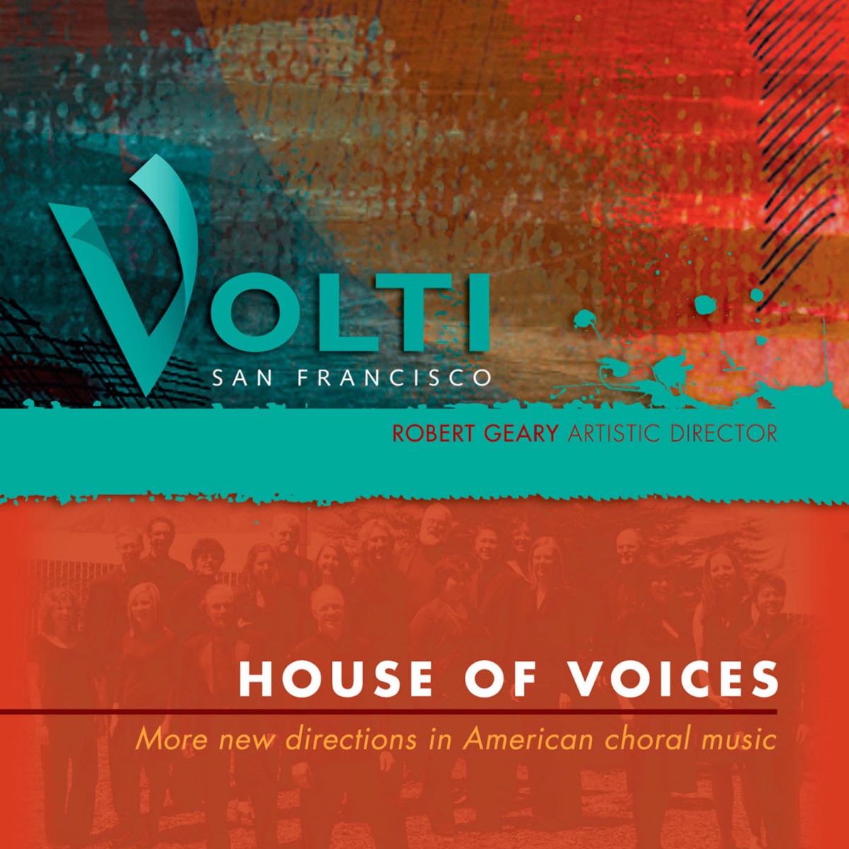 House of Voices by Volti & Robert Geary album cover