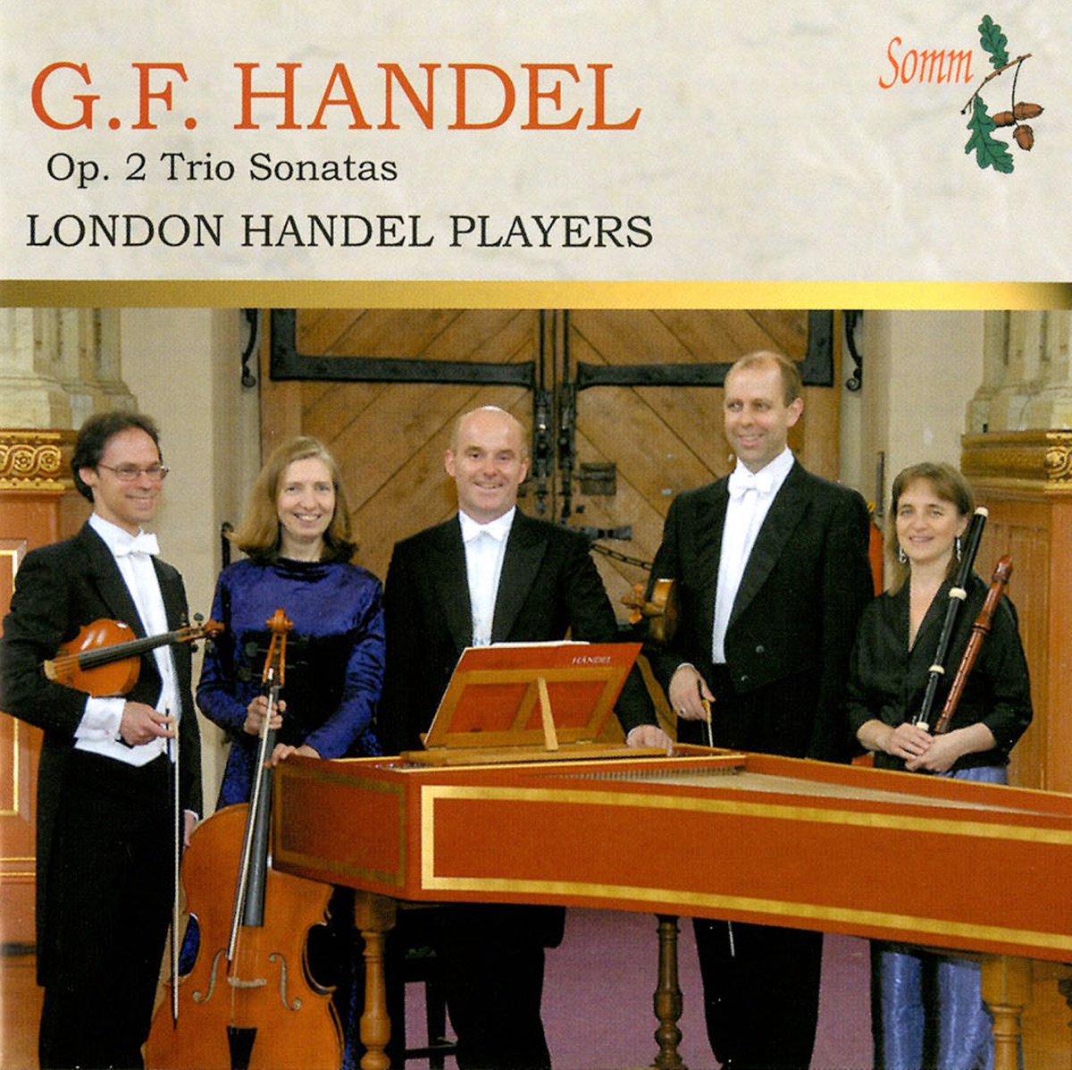 Handel:, Op. 2 Trios Sonatas by London Handel Players album cover