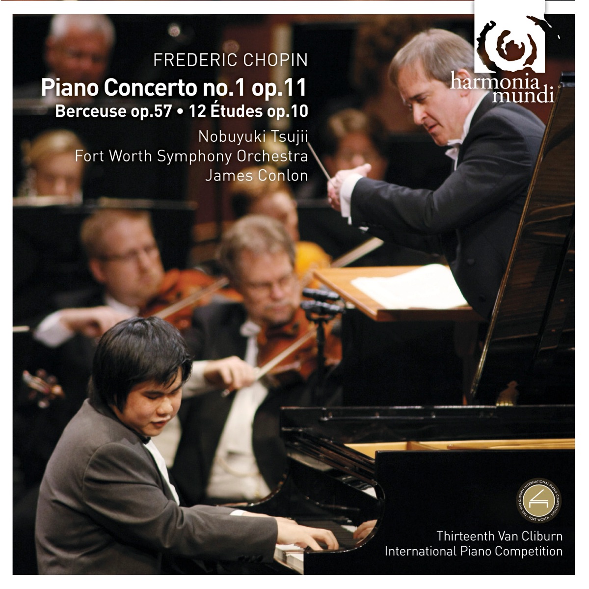 Chopin: Piano Concerto No. 1 by Nobuyuki Tsujii, Fort Worth Symphony Orchestra & James Conlon album cover