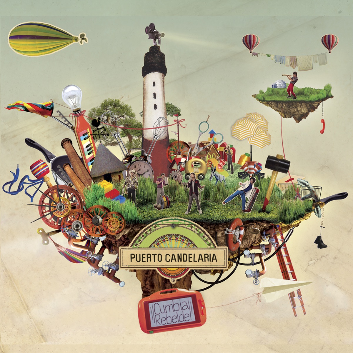 Cumbia Rebelde by Puerto Candelaria album cover