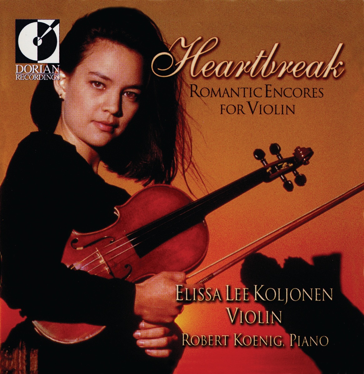 Heartbreak: Romantic Encores for Violin by Robert Koenig & Elissa Lee Koljonen album cover