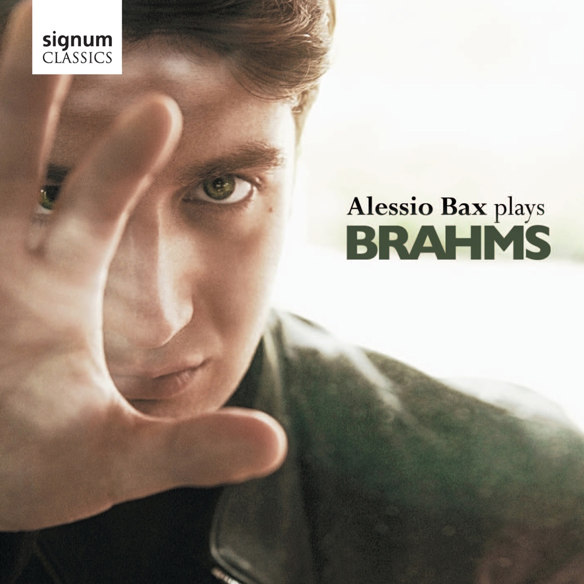 Alessio Bax plays Brahms by Alessio Bax album cover
