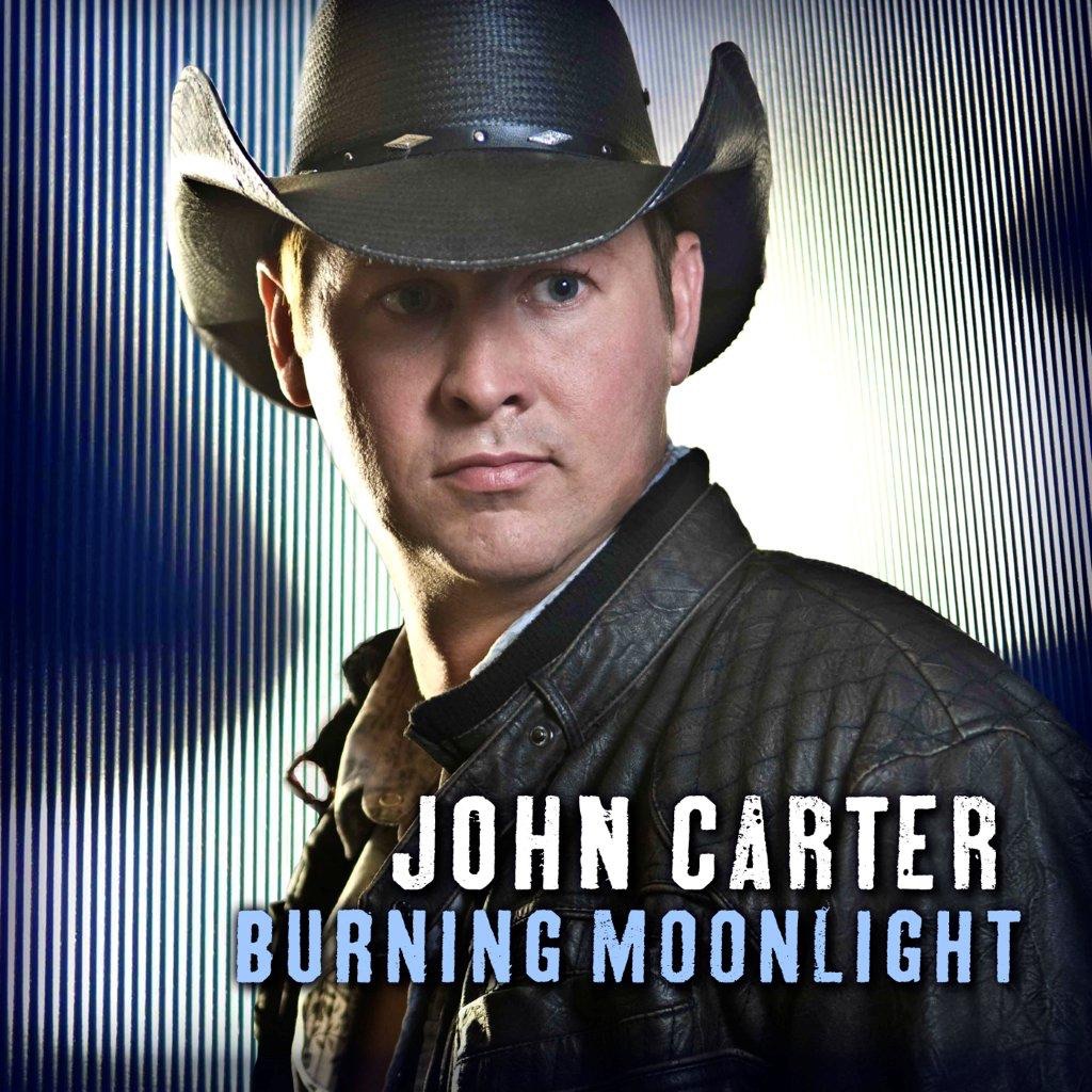 Burning Moonlight - Single by John Carter album cover