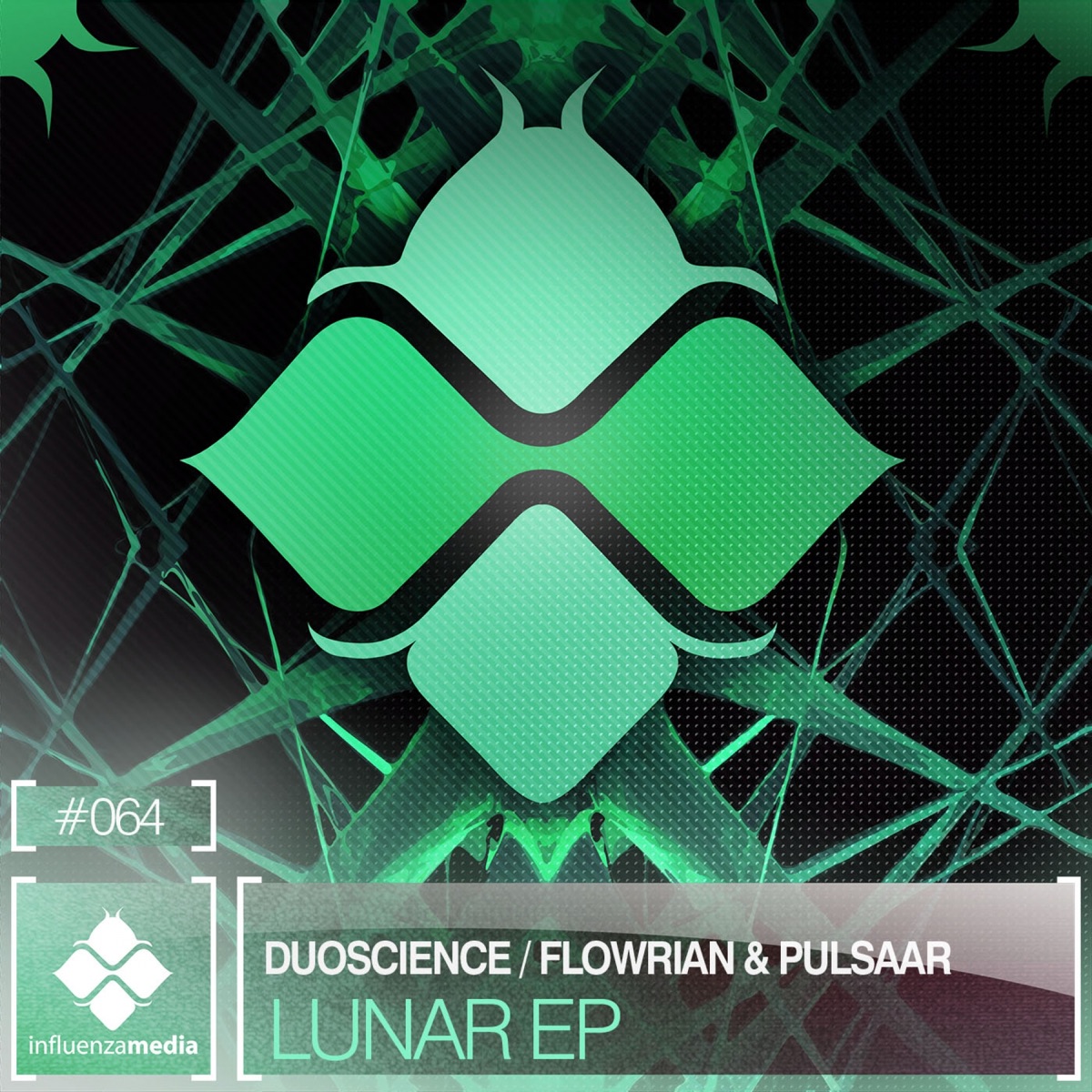 Lunar Ep by DuoScience, Flowrian & Pulsaar album cover