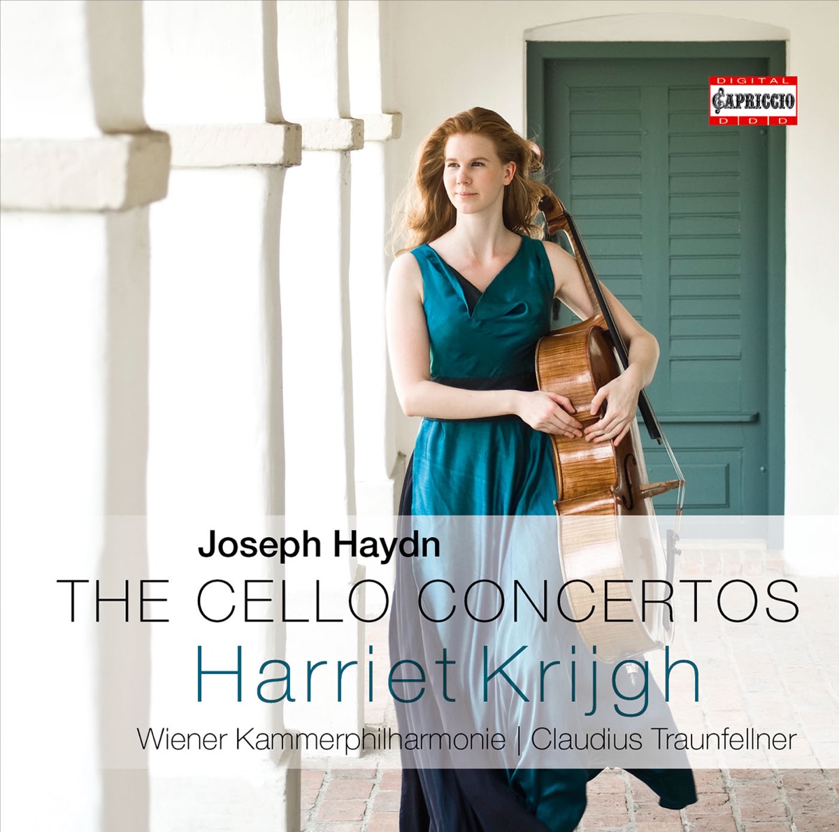 The Cello Concertos by Harriet Krijgh, Wiener Kammerphilharmonie & Cladius Traunfellner album cover