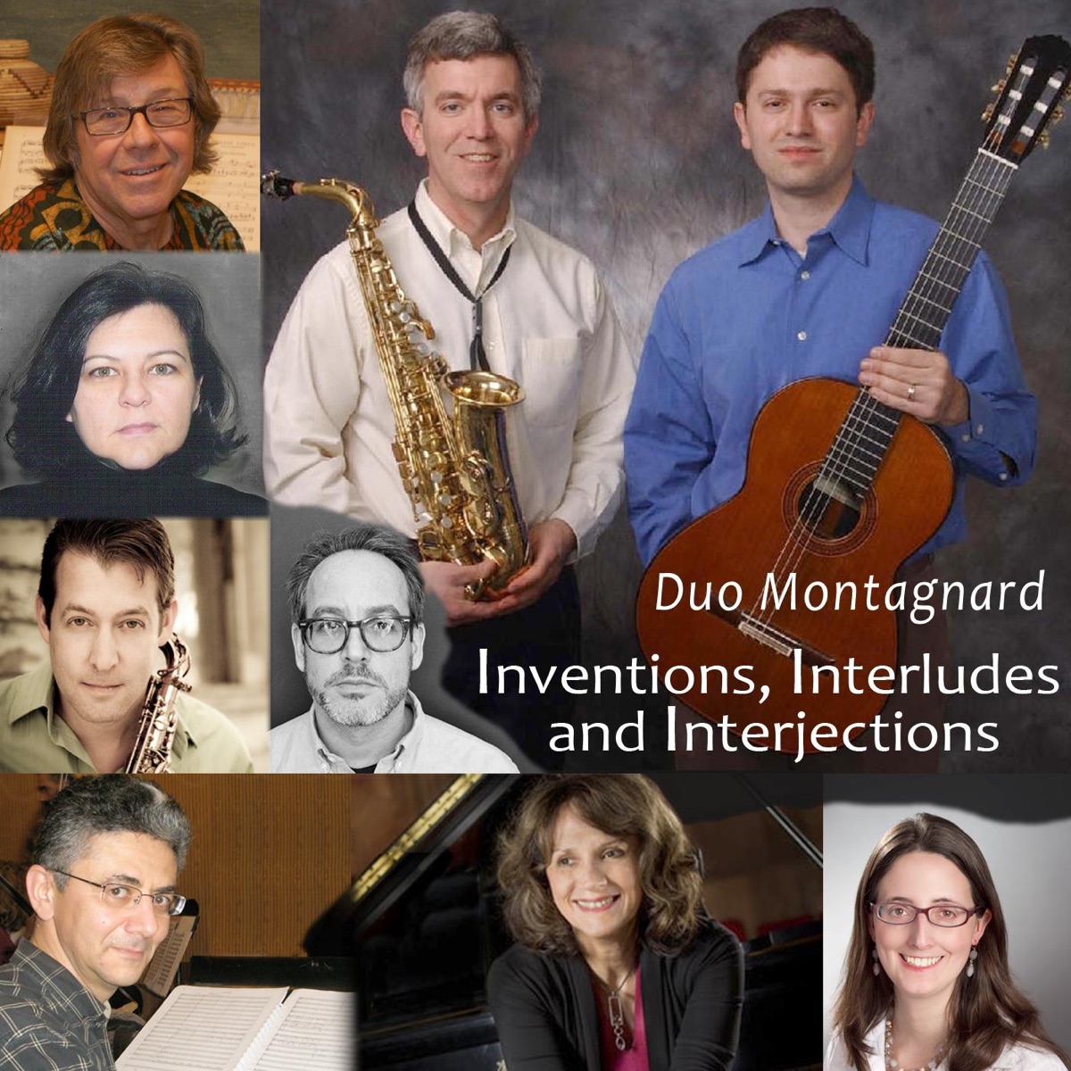 Inventions, Interludes and Interjections by Duo Montagnard album cover