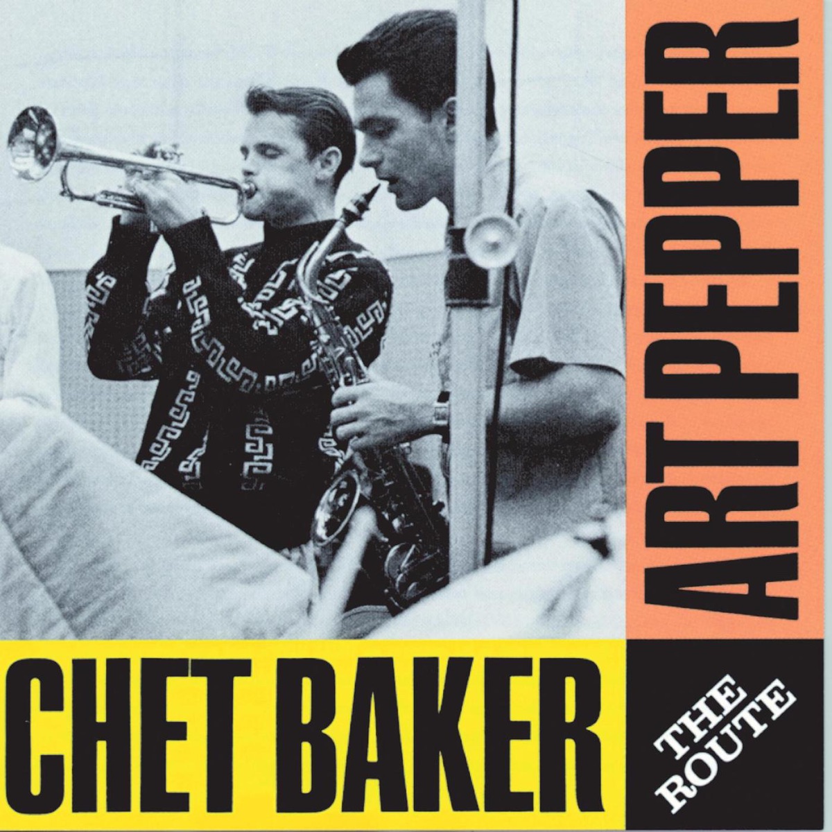 The Route by Chet Baker & Art Pepper album cover