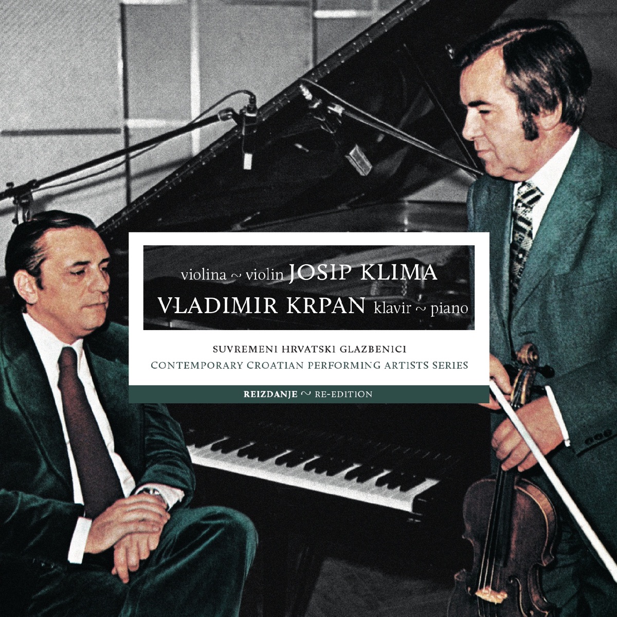 Brahms & Debussy: Violinskih Sonata by Josip Klima & Vladimir Krpan album cover