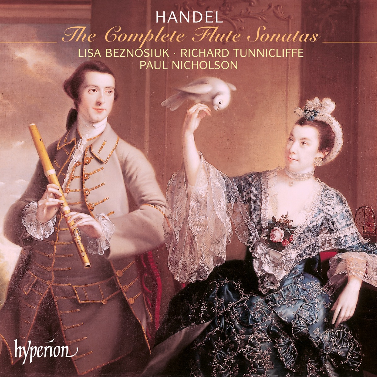 Handel: The Complete Flute Sonatas by Lisa Beznosiuk, Richard Tunnicliffe & Paul Nicholson album cover