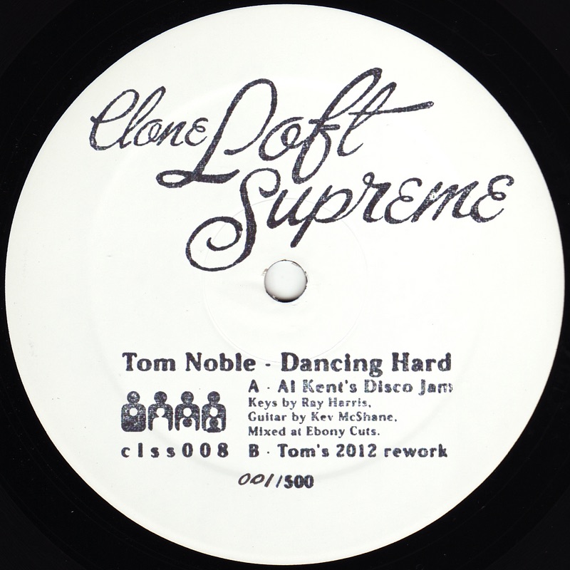 Dancing Hard - Single by Tom Noble album cover